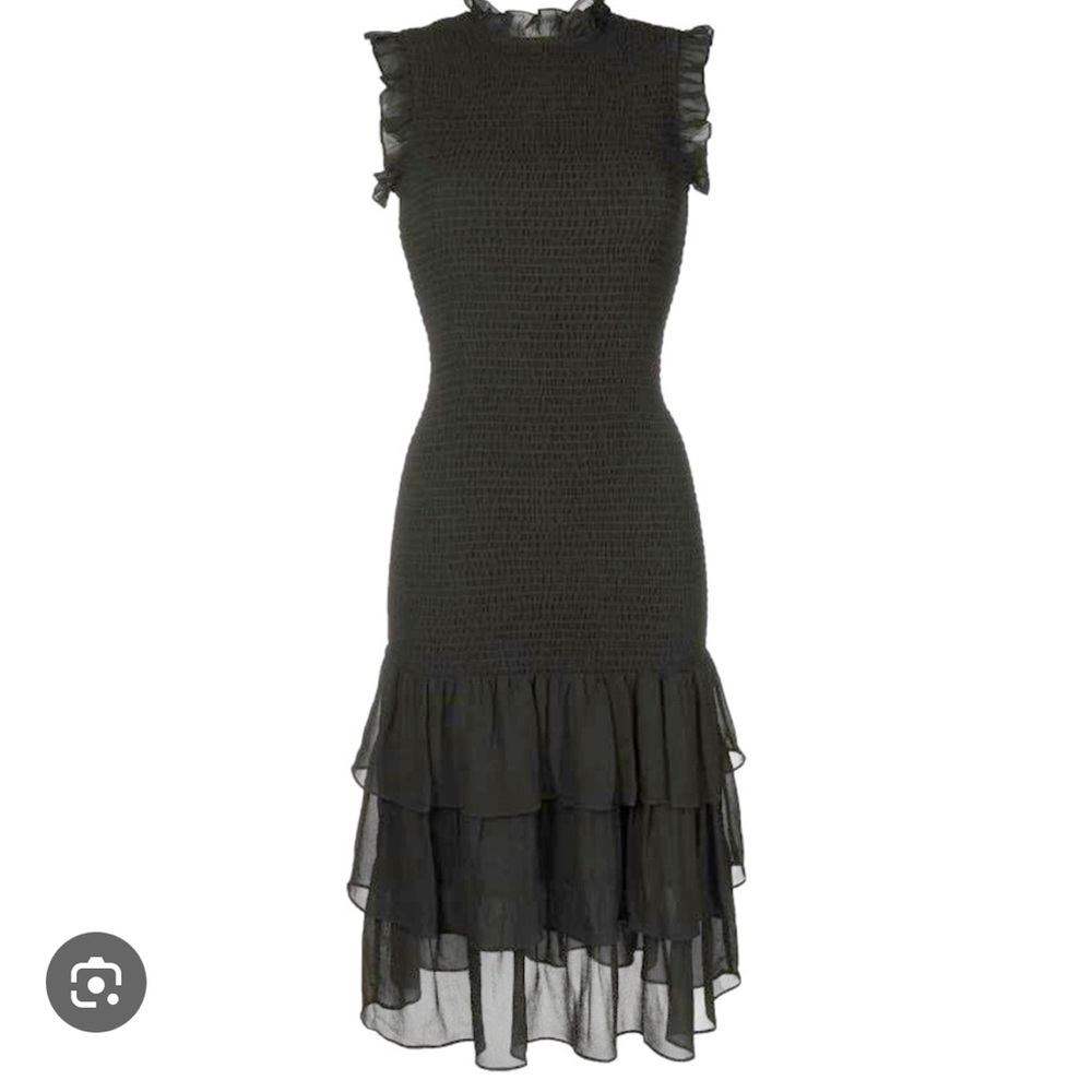 NWT Cynthia Rowley smocked ruffle dress